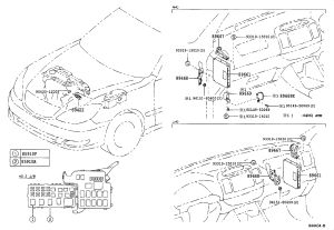 Engine Computer 89661-33D40 for Toyota Camry
