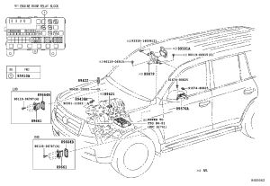 Engine Control Module 89661-60Y10 for Toyota Land Cruiser