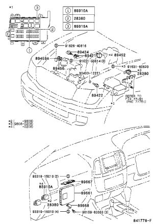 Engine Computer 89666-60780 for Toyota Land Cruiser