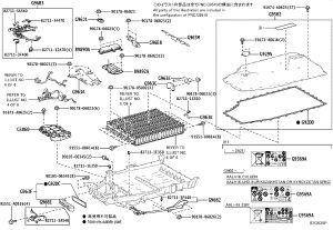 Battery Voltage Sensor 89892-48080 for Toyota ALPHARD
