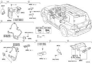 No.2 in-car electronic key oscillator 89992-30090 for Toyota RUKUS