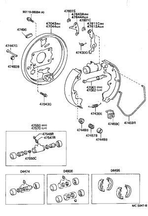 Compression Spring 90027-60001 for Toyota Soluna