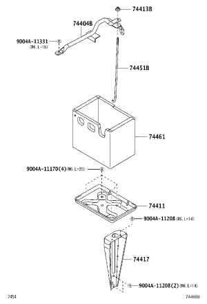 Nut 90041-79111 for Toyota AGYA