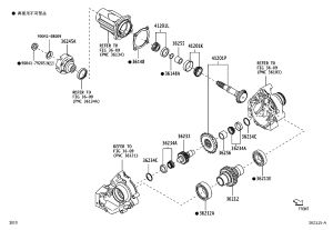 Washer 90042-08009 for Toyota Rush