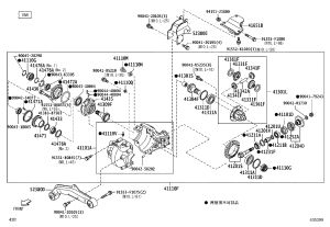 Roller Bearing 90043-66036 for Toyota PIXIS TRUCK