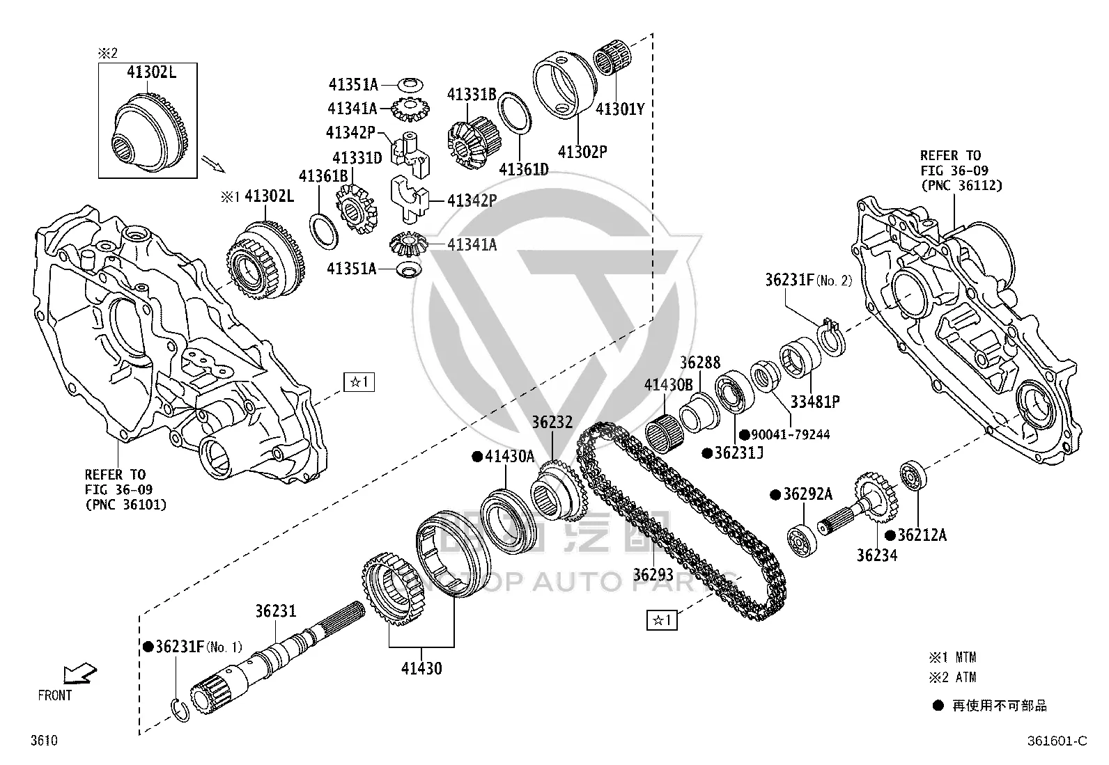 Needle Roller Bearing 90043-64112 for Toyota RUSH
