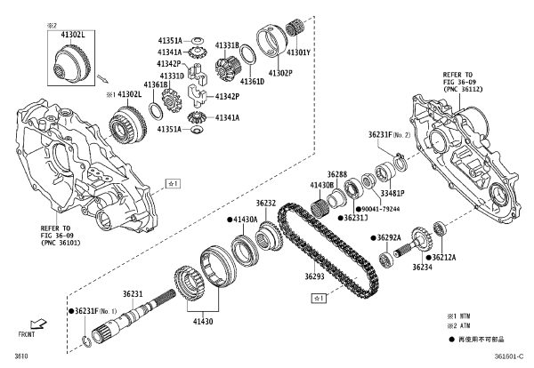 Radial Ball Bearing 971000-6203 for Toyota RUSH