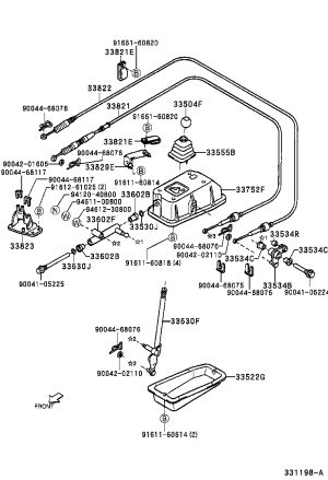 Bushing for No1 Select Bell Crank 90043-86118 for Toyota CAMI