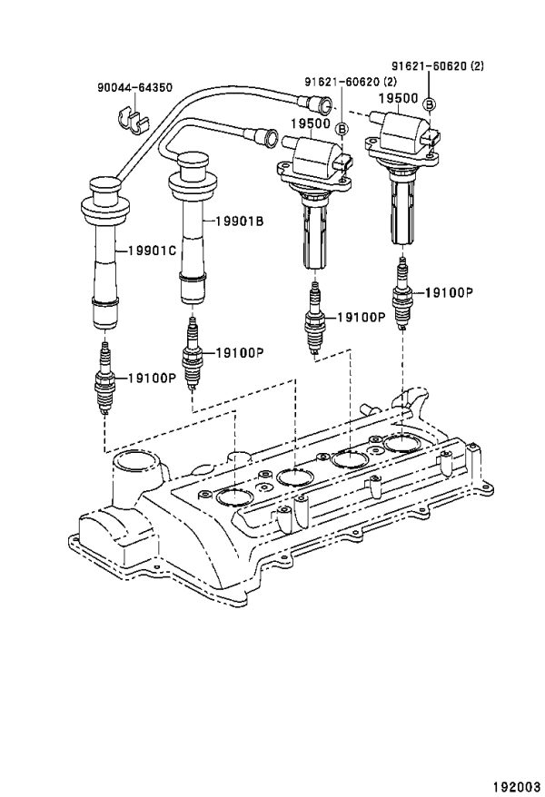 Spark Plug 90048-51163 for Toyota AVANZA