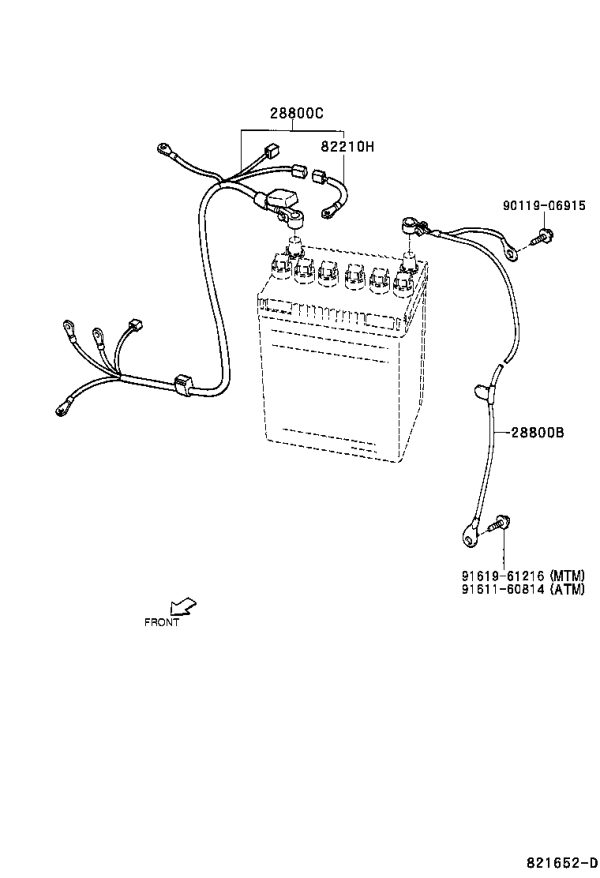 Blade Fuse 900498-2067 for Toyota Duet
