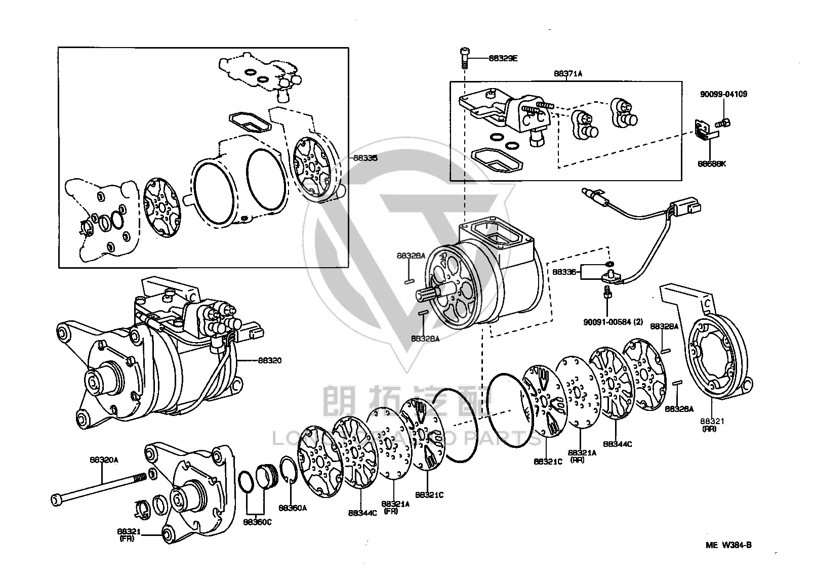 Distributor Housing O-Ring 90099-04109 for Toyota Supra, Land Cruiser 100 & Land Cruiser