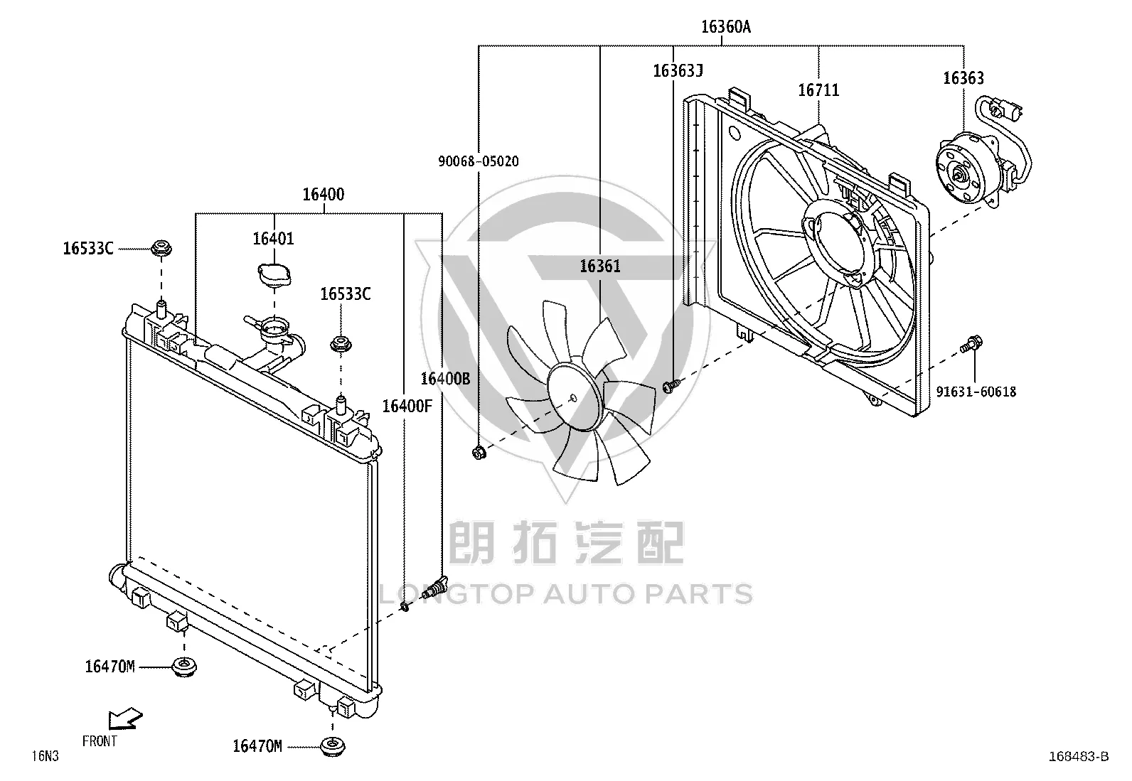 Bolt 90099-04119 for Toyota Alphard