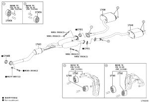 Bolt, Flange 90105-10558 for Toyota Dyna, Mark X & Crown