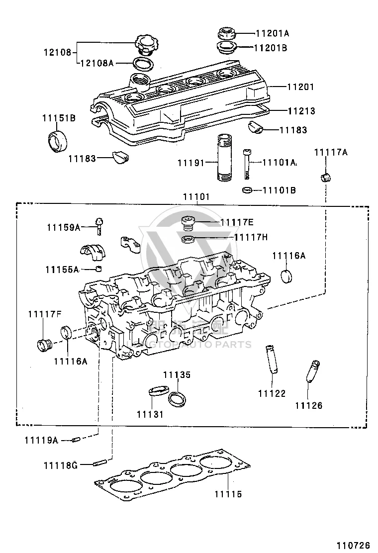 Semicircular Plug 11183-74010 for Toyota CELICA