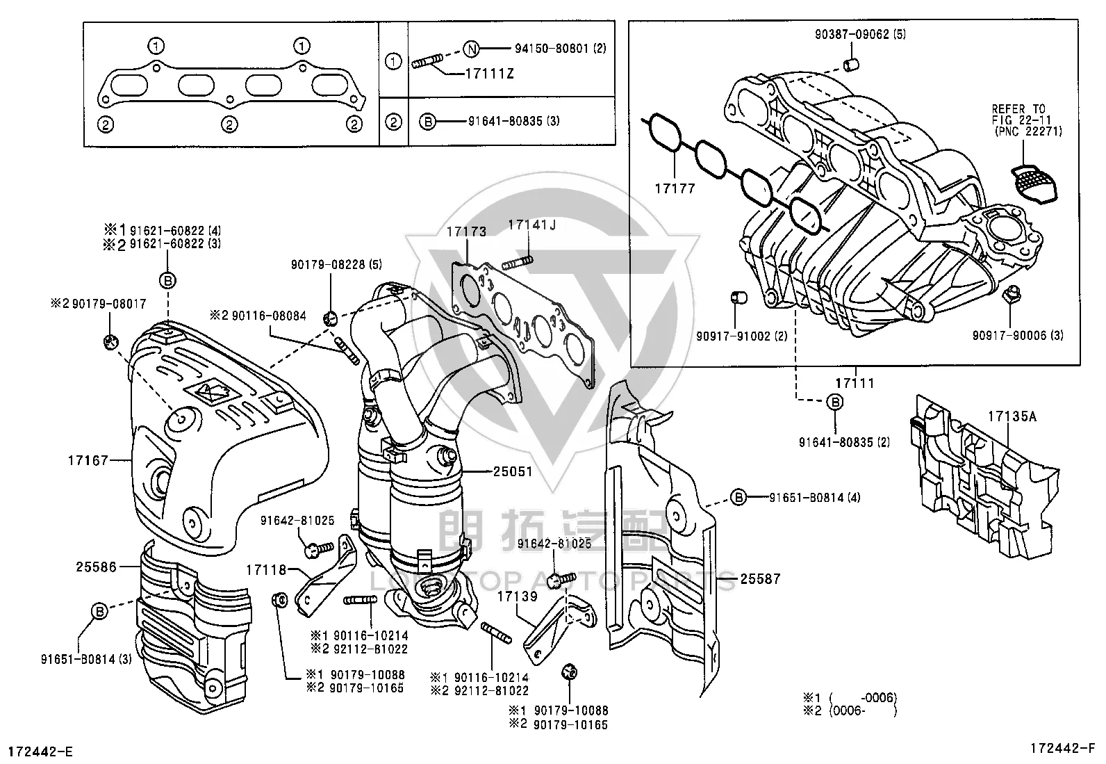 Bolt Stud 90116-10214 for Toyota Avensis, Previa & RAV4
