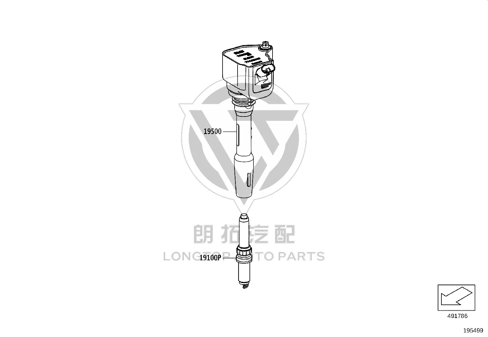 Spark Plug 90118-WA461 for Toyota Supra