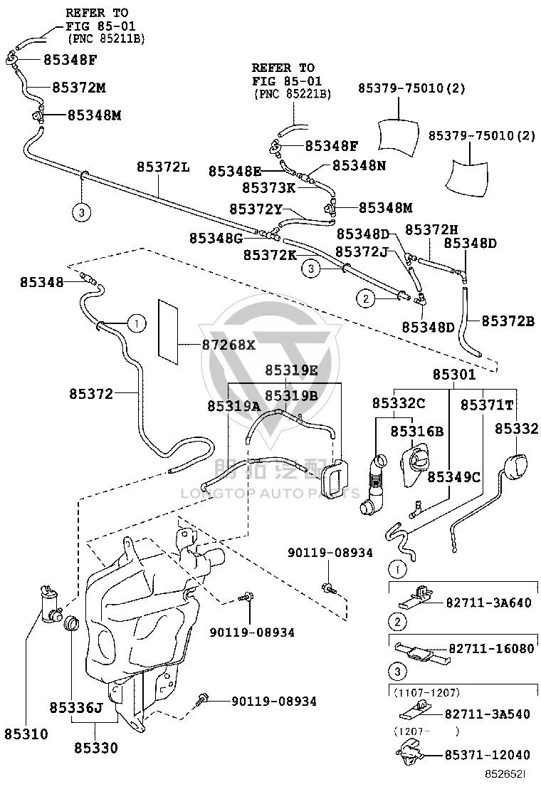 Bolt 90119-08934 for Toyota 4Runner