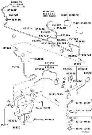 Bolt 90119-08934 for Toyota 4Runner