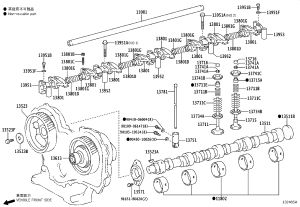 Bolt 90119-10657 for Toyota Dyna