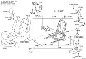 Front Passenger Seat Cushion Frame 90119-10921 for Toyota 4RUNNER