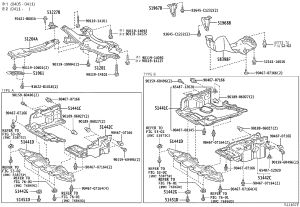 Clip 90467-08145 for Toyota Townace, Previa & RAV4