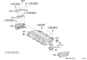 Battery Voltage Sensor 90119-C0246 for Toyota AVALON