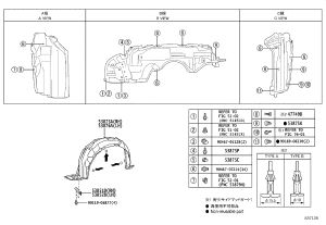 Snap Fastener 90159-60590 for Toyota 4RUNNER