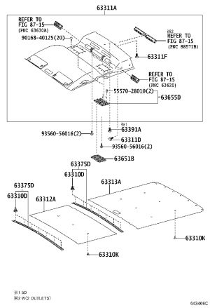 Bolt 90168-40125 for Toyota 4RUNNER