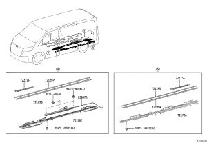 Nut 90176-06036 for Toyota Alphard
