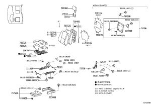 Nut 90176-08039 for Toyota Avensis