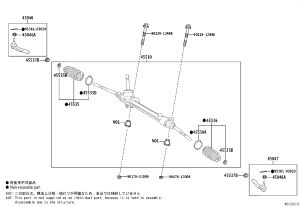 Nut 90178-15003 for Toyota COMFORT