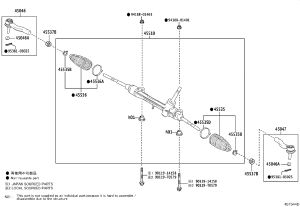 Nut 90178-T0073 for Toyota Camry