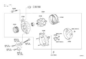 Nut 90179-10181 for Toyota Avanza