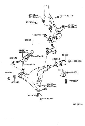 Nut 90179-16004 for Toyota CELICA