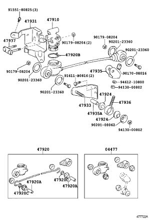 Washer 90201-23360 for Toyota Coaster