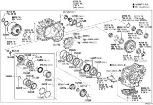 Rubber Ring 90301-99155 for Toyota Auris