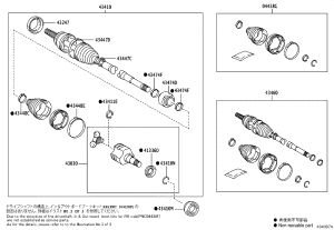 Transmission oil seal (front) 90311-40038 for Toyota Alphard