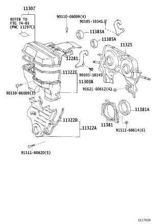 Camshaft Oil Seal 90311-40020 for Toyota SUPRA
