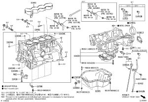 Bolt 90910-02206 for Toyota Previa