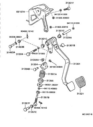 Bushing 90386-10019 for Toyota Celica