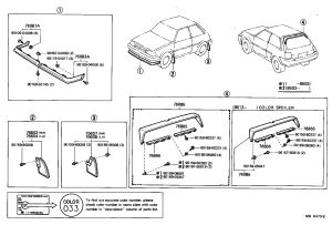 Clip 90467-04009 for Toyota Starlet, Avalon & Camry