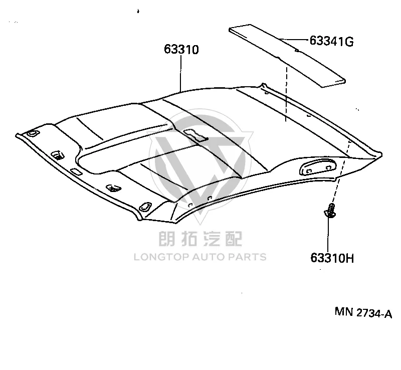 Snap Fastener 90467-05021 for Toyota Tercel