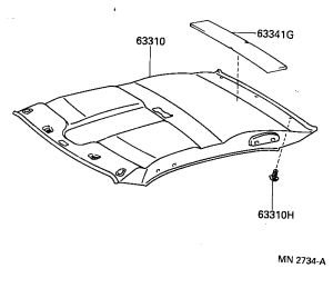 Snap Fastener 90467-05021 for Toyota Tercel