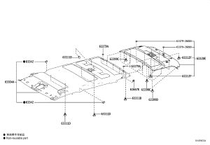 Snap Fastener 90467-05021 for Toyota CELICA