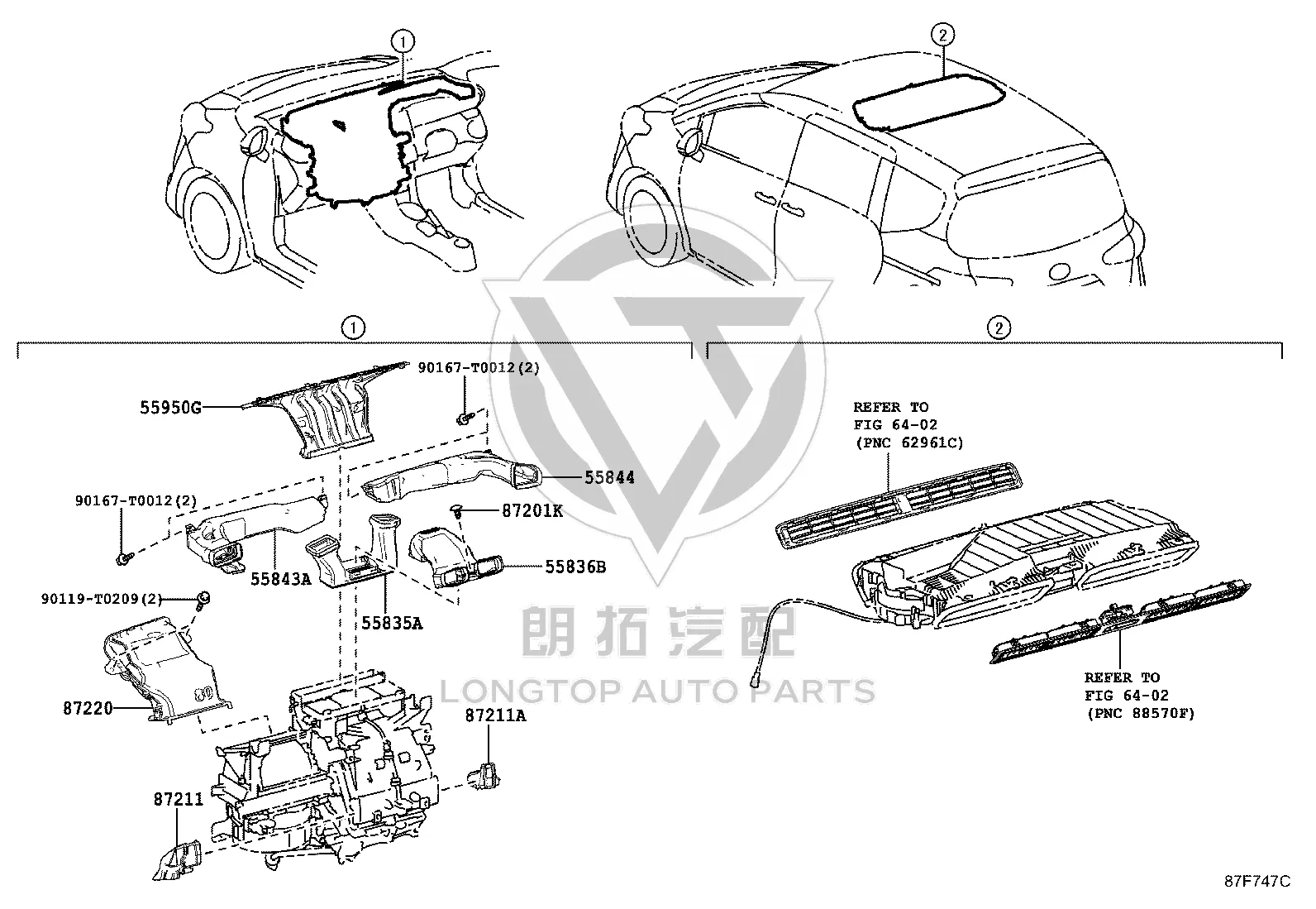 Snap Fastener 90467-05161B0 for Toyota Auris