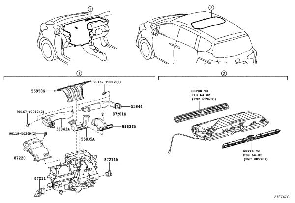 Snap Fastener 90467-05161B0 for Toyota Auris