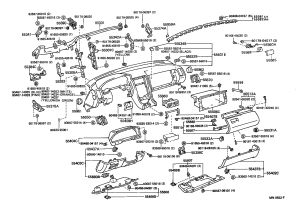 Clip 90467-11055 for Toyota Celsior & LS400