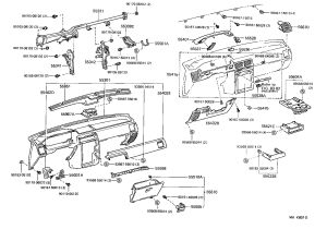 Clip 90467-15015 for Toyota Hilux 2WD, Hilux & Hiace Van,commuter