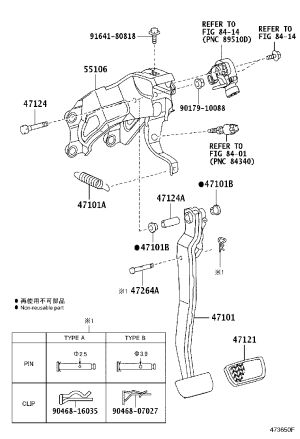 Card Holder 90468-16035 for Toyota Avalon