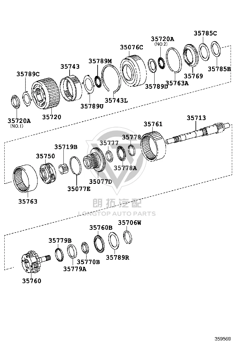 Retaining Ring 90520-99073 for Toyota 4RUNNER
